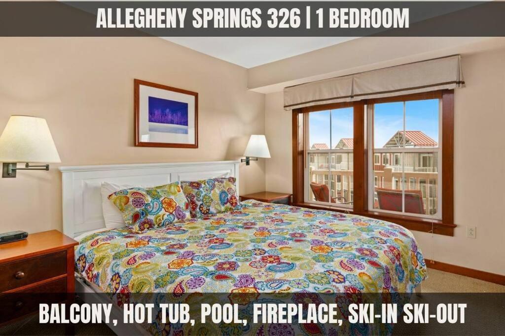 Allegheny Spring 326, Ski In Out, Pool Hottub Сноушу Екстериор снимка